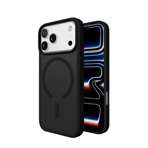 Etui Puro Gradient TPU kompatybilne z MagSafe na iPhone 17 Pro Max - czarne