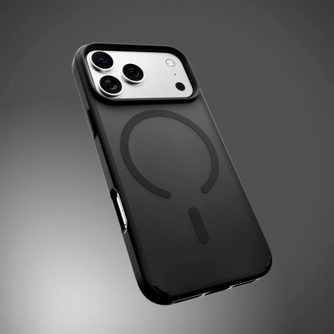 Etui Puro Gradient TPU kompatybilne z MagSafe na iPhone 17 Pro Max - czarne