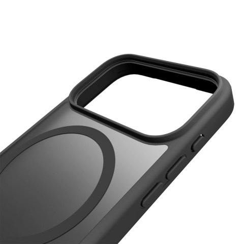 Etui Puro Gradient TPU kompatybilne z MagSafe na iPhone 17 Pro - szare