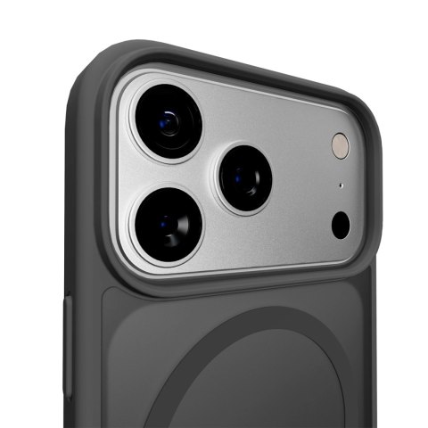 Etui Puro Gradient TPU kompatybilne z MagSafe na iPhone 17 Pro - szare