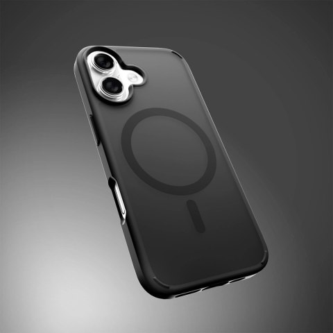 Etui Puro Gradient TPU kompatybilne z MagSafe na iPhone 17 - czarne