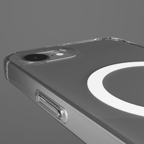 Etui SBS Extreme Mag D3O MagSafe do iPhone 16e - przezroczyste