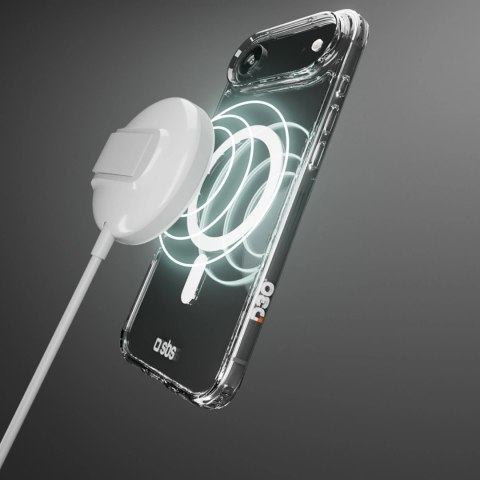 Etui SBS Extreme Mag z technologią D3O na iPhone 17 Air - przezroczyste