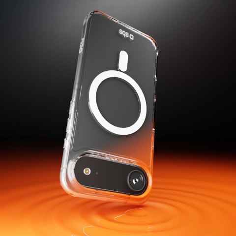 Etui SBS Extreme Mag z technologią D3O na iPhone 17 Air - przezroczyste
