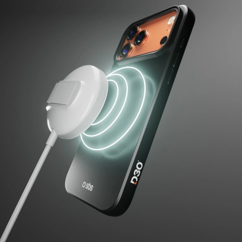 Etui SBS Full Active Mag z technologią D3O na iPhone 17 Pro Max - czarne
