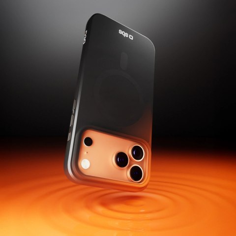 Etui SBS Full Active Mag z technologią D3O na iPhone 17 Pro Max - czarne