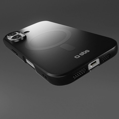 Etui SBS Full Active Mag z technologią D3O na iPhone 17 - czarne