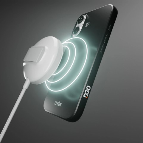 Etui SBS Full Active Mag z technologią D3O na iPhone 17 - czarne