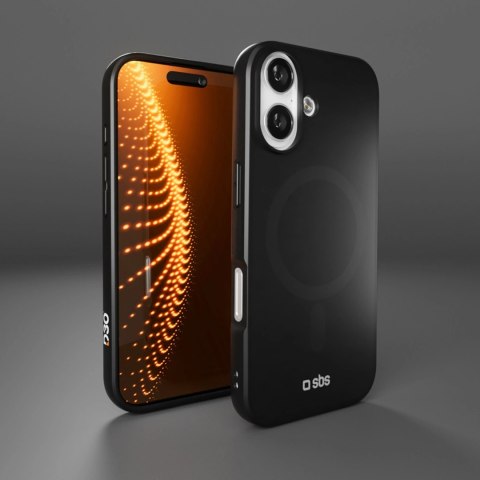 Etui SBS Full Active Mag z technologią D3O na iPhone 17 - czarne