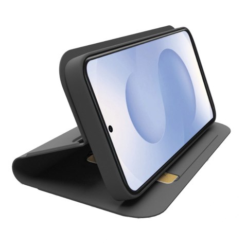 Etui SBS Wallet z podstawką i portfelem na Samsung Galaxy S25 Edge - czarne