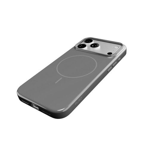 Etui ochronne Puro Pulse na iPhone 17 Pro poliwęglanowe - szare