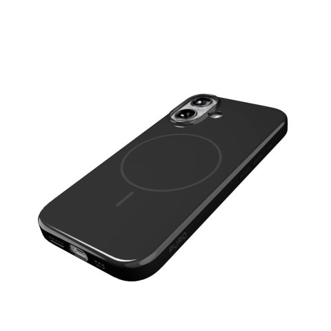 Etui ochronne Puro Pulse na iPhone 17 poliwęglanowe - czarne