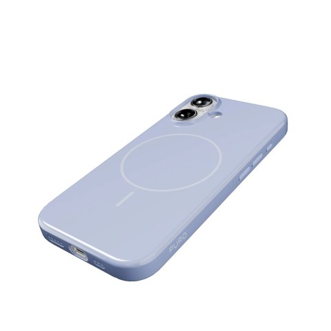 Etui ochronne Puro Pulse na iPhone 17 poliwęglanowe - niebieskie