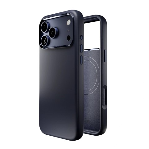 Etui silikonowe Pure Icon Mag Pro Liquid Silicone na iPhone 17 Pro kompatybilne z MagSafe, z ochroną aparatu i aluminiowymi przy