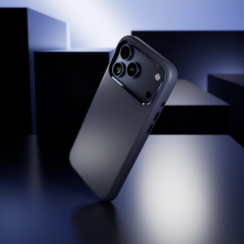 Etui silikonowe Pure Icon Mag Pro Liquid Silicone na iPhone 17 Pro kompatybilne z MagSafe, z ochroną aparatu i aluminiowymi przy