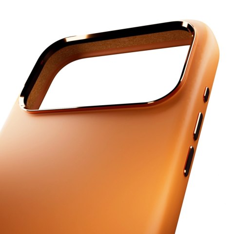 Etui silikonowe Pure Icon Mag Pro Liquid Silicone na iPhone 17 Pro kompatybilne z MagSafe, z ochroną aparatu i aluminiowymi przy