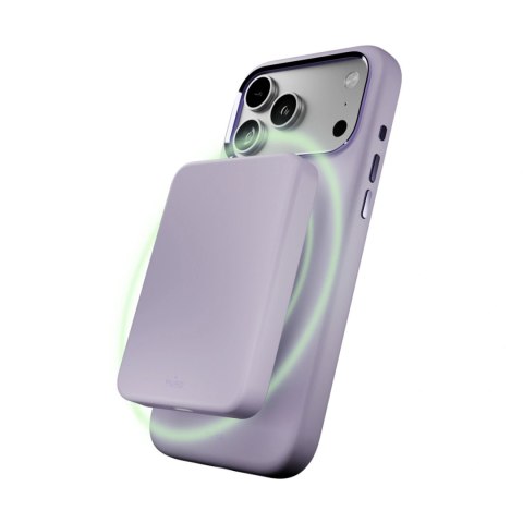Etui silikonowe Pure Icon Mag Pro Liquid Silicone na iPhone 17 Pro kompatybilne z MagSafe, z ochroną aparatu i aluminiowymi przy