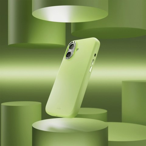 Etui silikonowe Pure Icon Mag Pro Liquid Silicone na iPhone 17 kompatybilne z MagSafe, z ochroną aparatu i aluminiowymi przycisk