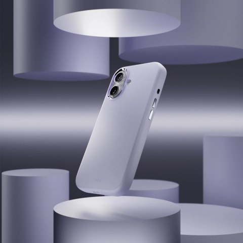 Etui silikonowe Pure Icon Mag Pro Liquid Silicone na iPhone 17 kompatybilne z MagSafe, z ochroną aparatu i aluminiowymi przycisk