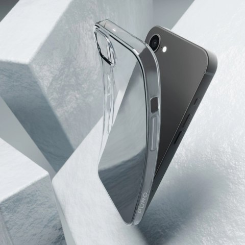 Etui silikonowe Puro 0.3 Nude do iPhone 16 - przezroczyste