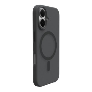 Etui silikonowe Puro Daylight MagSafe do iPhone 16 - czarne