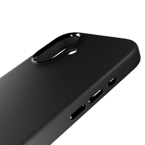 Etui silikonowe Puro Icon Mag Pro MagSafe do iPhone 16 - czarne