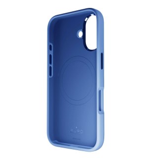 Etui silikonowe Puro Icon Mag Pro MagSafe do iPhone 16 - niebieskie