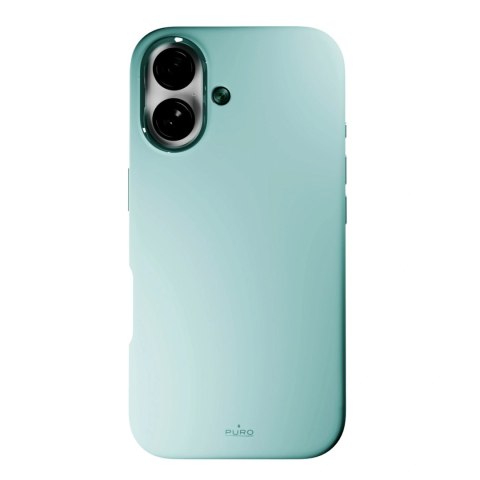 Etui silikonowe Puro Icon Mag Pro MagSafe do iPhone 16 - zielone