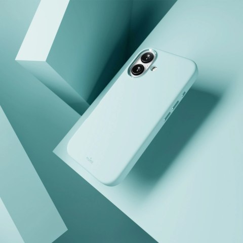 Etui silikonowe Puro Icon Mag Pro MagSafe do iPhone 16 - zielone