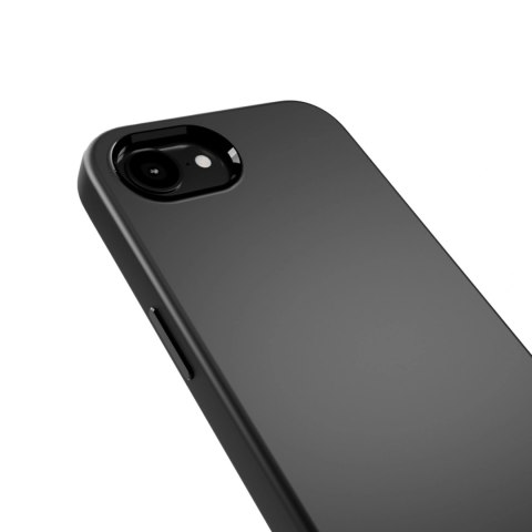 Etui silikonowe Puro Icon Mag Pro MagSafe do iPhone 16e - czarne