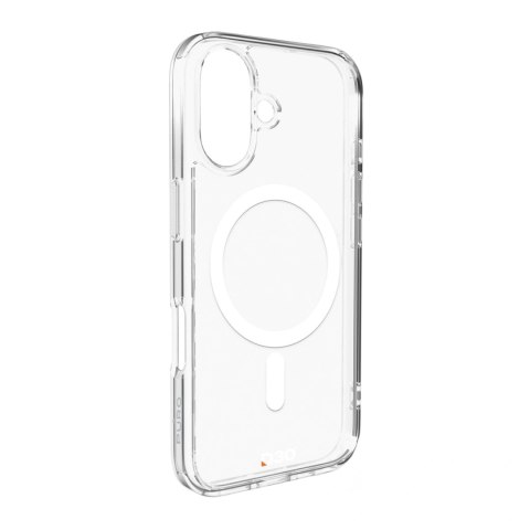 Etui silikonowe Puro Impact Clear D3O MagSafe do iPhone 16 Plus - przezroczyste