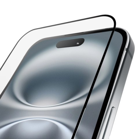 Szkło hartowane Puro Frame Tempered Glass z ramką do iPhone 16 Plus