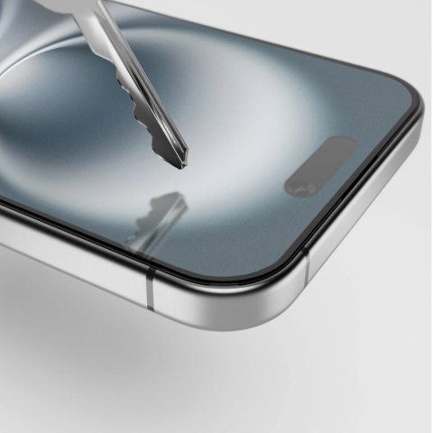 Szkło hartowane Puro Frame Tempered Glass z ramką do iPhone 16 Plus