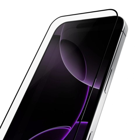Szkło hartowane Puro Frame Tempered Glass z ramką do iPhone 16 Pro