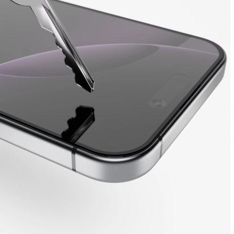 Szkło hartowane Puro Frame Tempered Glass z ramką do iPhone 16 Pro