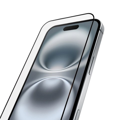 Szkło hartowane Puro Frame Tempered Glass z ramką do iPhone 16