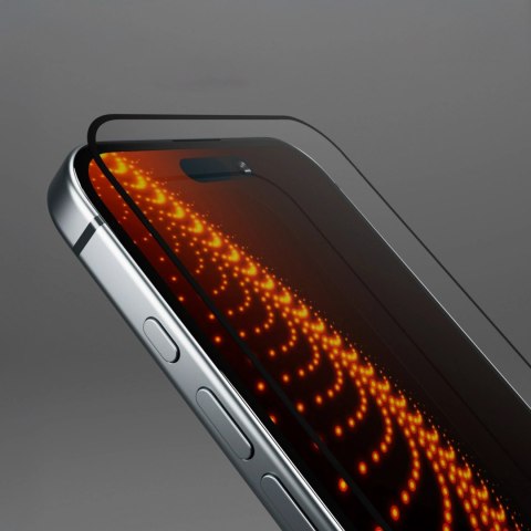 Szkło hartowane SBS z technologią D3O z aplikatorem na iPhone 15 / iPhone 15 Pro / iPhone 16