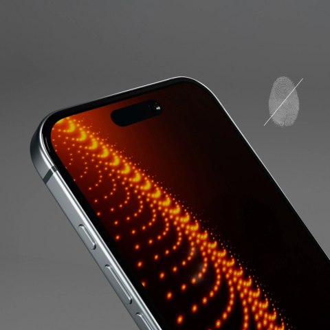 Szkło hartowane SBS z technologią D3O z aplikatorem na iPhone 16 Pro