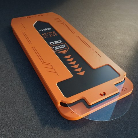 Szkło ochronne SBS z technologią D3O zestaw z aplikatorem na iPhone 17 Pro