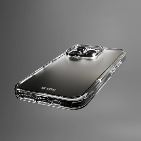 Zestaw SBS z technologią D3O na iPhone 16 Pro - etui + szkło ochronne na ekran i aparat - przezroczyste