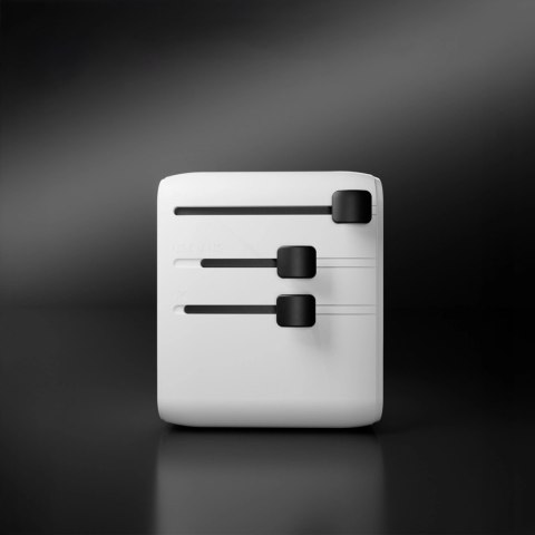 Adapter podróżny SBS 2xUSB-C 1xUSB-A uniwersalny - biały