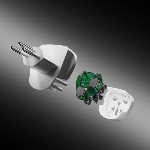 Adapter podróżny SBS CH - uniwersalny - biały