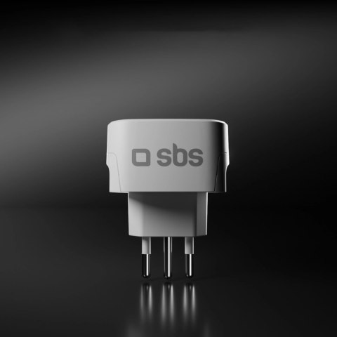 Adapter podróżny SBS IT - uniwersalny - biały