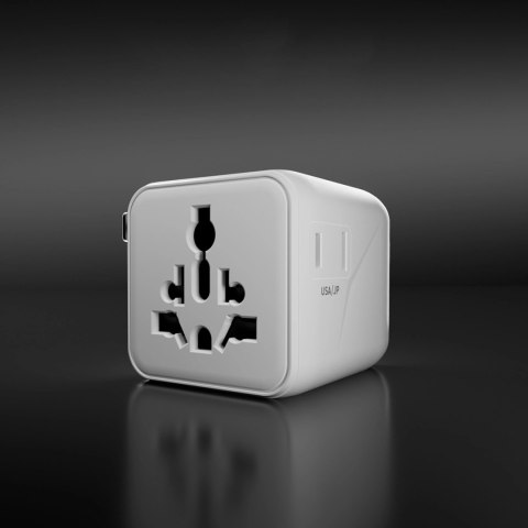 Adapter podróżny SBS TEADAPTUNI uniwersalny - biały