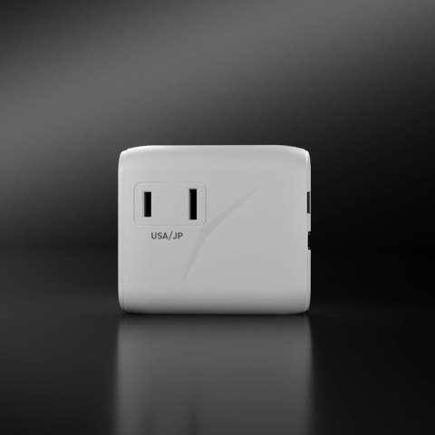 Adapter podróżny SBS TEADAPTUNI uniwersalny - biały