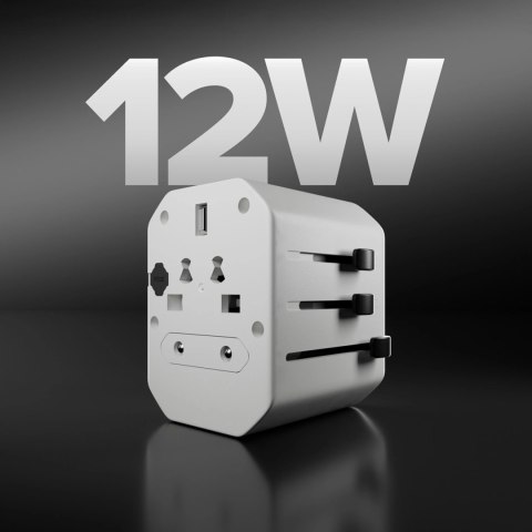 Adapter podróżny SBS TEADAPTUSBTCUNI USB-C USB-A uniwersalny - biały