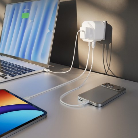 Adapter podróżny SBS TEADAPTUSBTCUNI USB-C USB-A uniwersalny - biały