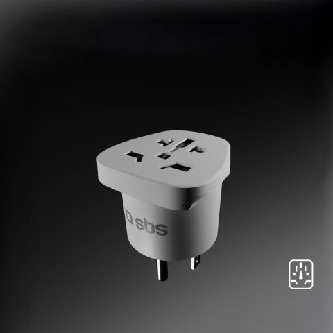 Adapter podróżny SBS US - uniwersalny - biały