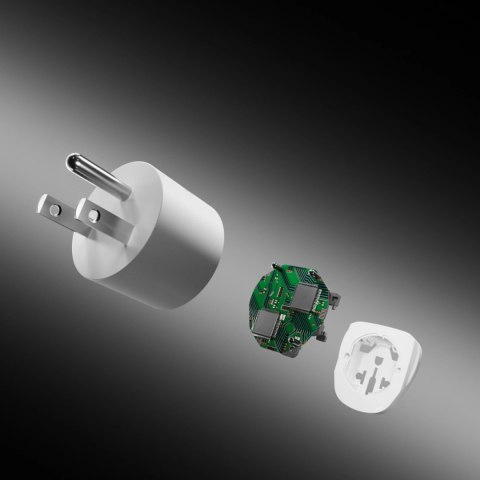 Adapter podróżny SBS US - uniwersalny - biały