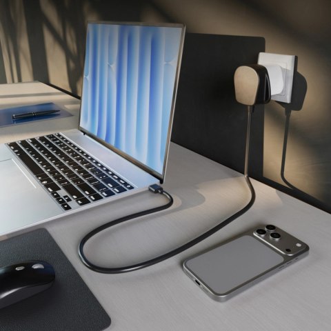 Adapter podróżny UK - uniwersalny - biały